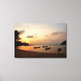 Thailand - Ko Pha Ngan Sunset Leinwanddruck