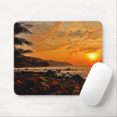 Thailand - Ko Pha Ngan Sunset Mousepad (Mit Mouse)