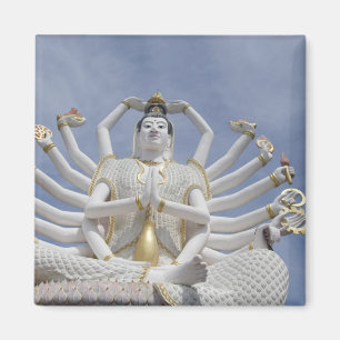 Thailand, Ko Samui alias Koh Samui). Wat Plai 3 Magnet