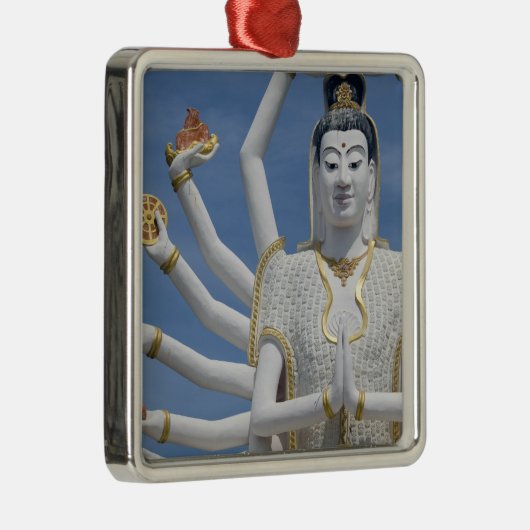 Thailand, Ko Samui alias Koh Samui). Wat Plai Silbernes Ornament (Rechts)