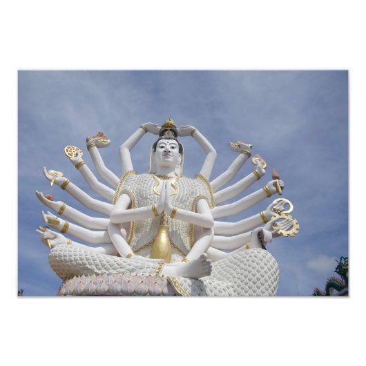 Thailand, Ko Samui, auch Koh Samui genannt). Wat P Fotodruck (Vorne)