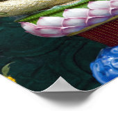 Thailand, Ko Samui, auch Koh Samui genannt). Wat P Poster (Ecke)