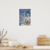 Thailand, Ko Samui, auch Koh Samui genannt). Wat P Poster (Küche)