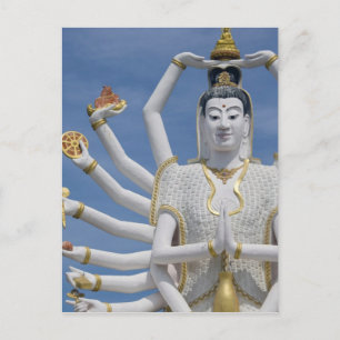 Thailand, Ko Samui, auch Koh Samui genannt). Wat P Postkarte