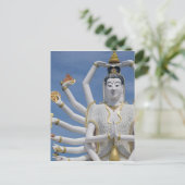 Thailand, Ko Samui, auch Koh Samui genannt). Wat P Postkarte (Stehend Vorderseite)