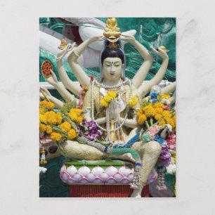 Thailand, Ko Samui (auch Koh Samui). Wat Plai 2 Postkarte