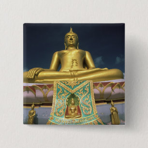Thailand, Koh Samui Insel. Großer Buddha. Button
