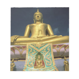 Thailand, Koh Samui Insel. Großer Buddha. Notizblock