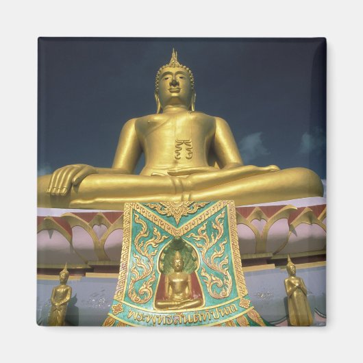 Thailand, Koh Samui Island. Der große Buddha. Magnet (Vorne)
