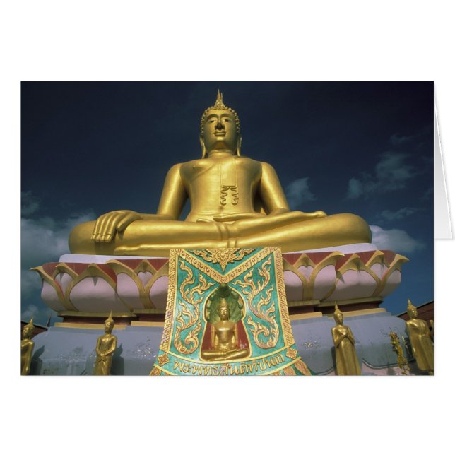 Thailand, Koh Samui Island. Großer Buddha. (Vorderseite (Horizontal))
