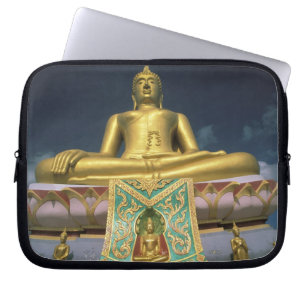 Thailand, Koh Samui Island. Großer Buddha. Laptopschutzhülle
