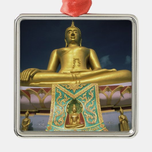 Thailand, Koh Samui Island. Großer Buddha. Ornament Aus Metall (Vorne)