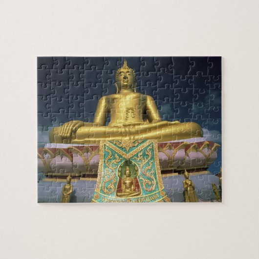 Thailand, Koh Samui Island. Großer Buddha. Puzzle (Horizontal)
