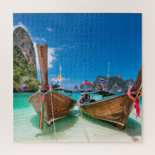 Thailand Long-Tail-Boote Puzzle