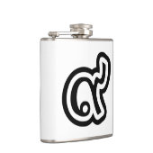 Thailand Lucky Number 9 / Nine / ๙ (Gao/Kao) Thai Flachmann (Rechts)