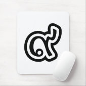 Thailand Lucky Number 9 / Nine / ๙ (Gao/Kao) Thai Mousepad (Mit Mouse)
