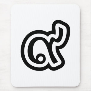 Thailand Lucky Number 9 / Nine / ๙ (Gao/Kao) Thai Mousepad