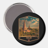 Thailand Magnet (Vorderseite/Rückseite)