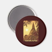 Thailand Magnet (Vorderseite/Rückseite)