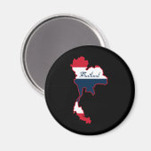 Thailand Magnet (Vorderseite/Rückseite)