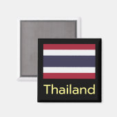 Thailand Magnet (Vorderseite/Rückseite)