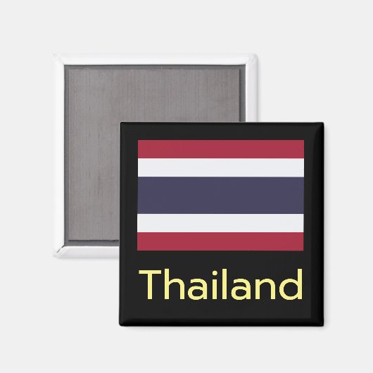 Thailand Magnet (Vorderseite/Rückseite)