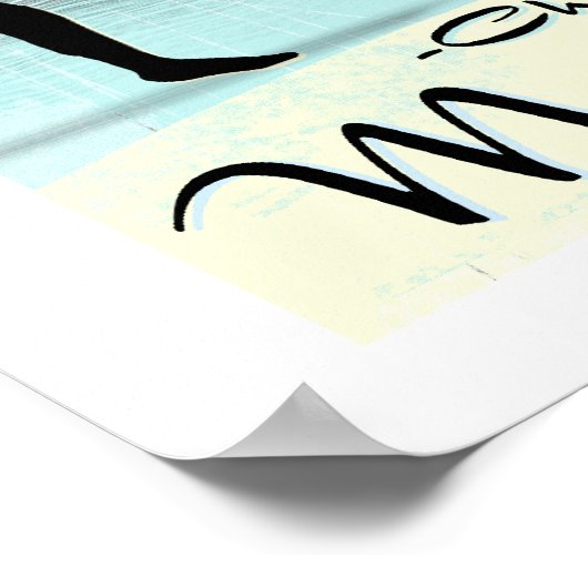 Thailand Muay Thai Poster (Ecke)