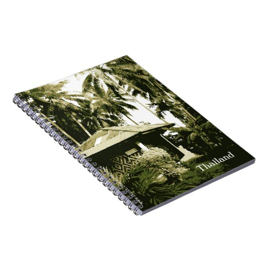 Thailand Notebook Notizblock (Rechte Seite)