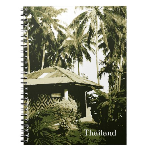 Thailand Notebook Notizblock (Vorderseite)