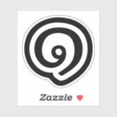 Thailand Nummer 1 / Eins / ๑ (Nueng) Thailändische Aufkleber (Blatt)