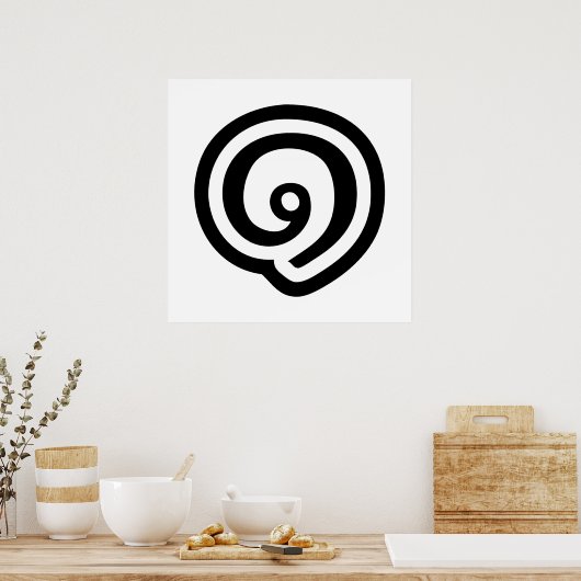 Thailand Nummer 1 / Eins / ๑ (Nueng) Thailändische Poster (Küche)