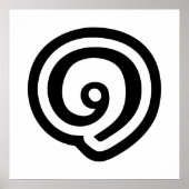 Thailand Nummer 1 / Eins / ๑ (Nueng) Thailändische Poster (Vorne)