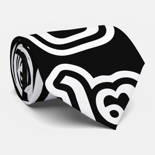 Thailand Nummer 2 / Zwei / ๒ (Song) Thailändisches Krawatte (Gerollt)