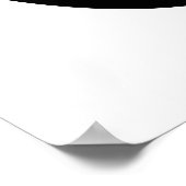 Thailand Nummer 4 / Vier / ๔ (siehe/Si) Thailändis Poster (Ecke)