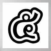 Thailand Nummer 5 / Fünf / ๕ (Haa/Ha) Thailändisch Poster (Vorne)