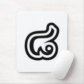 Thailand Nummer 8 / Acht / ๘ (Bad/Paet) Thai Mousepad (Mit Mouse)