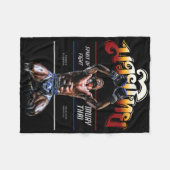 Thailand Original Muay Thai Kickboxing Fleecedecke (Vorderseite (Horizontal))