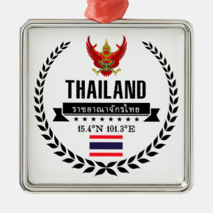 Thailand Ornament Aus Metall