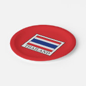 Thailand Pappteller (Schrägansicht)