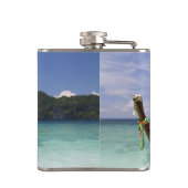Thailand, Phi Phi Don Island, Yong Kasem Beach, Flachmann (Rückseite)
