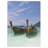 Thailand, Phi Phi Don Island, Yong Kasem Beach, Klemmbrett (Rückseite)