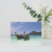 Thailand, Phi Phi Don Island, Yong Kasem Beach, Postkarte (Stehend Vorderseite)