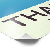 Thailand Phi Phi Islands Reiseplakat Fotodruck (Ecke)