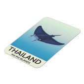 Thailand Phi Phi Islands Reiseplakat Magnet (Linke Seite)