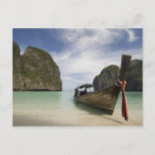 Thailand, Phi Phi Lay Island, Maya Bay. Postkarte (Vorderseite)