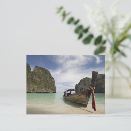 Thailand, Phi Phi Lay Island, Maya Bay. Postkarte (Stehend Vorderseite)