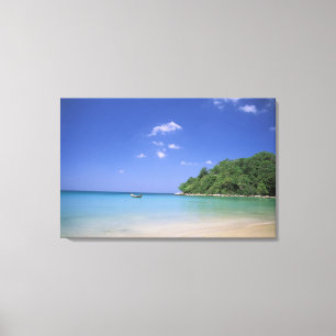 Thailand, Phuket-Insel. Strand. Leinwanddruck
