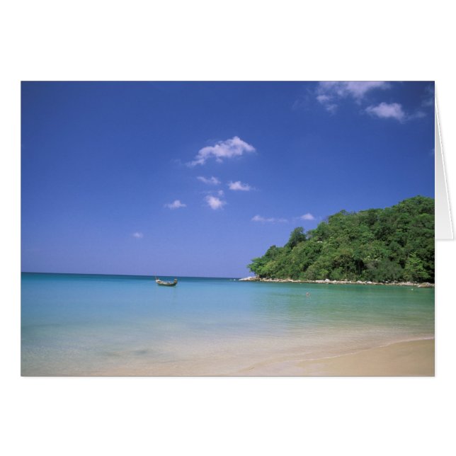 Thailand, Phuket Island. Beach. (Vorderseite (Horizontal))
