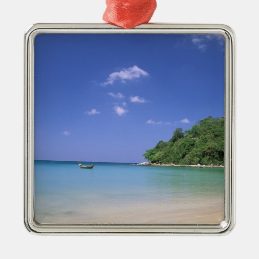 Thailand, Phuket Island. Strand. Ornament Aus Metall (Vorne)