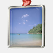 Thailand, Phuket Island. Strand. Ornament Aus Metall (Links)